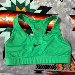 Nike Women's Green Sports Bra